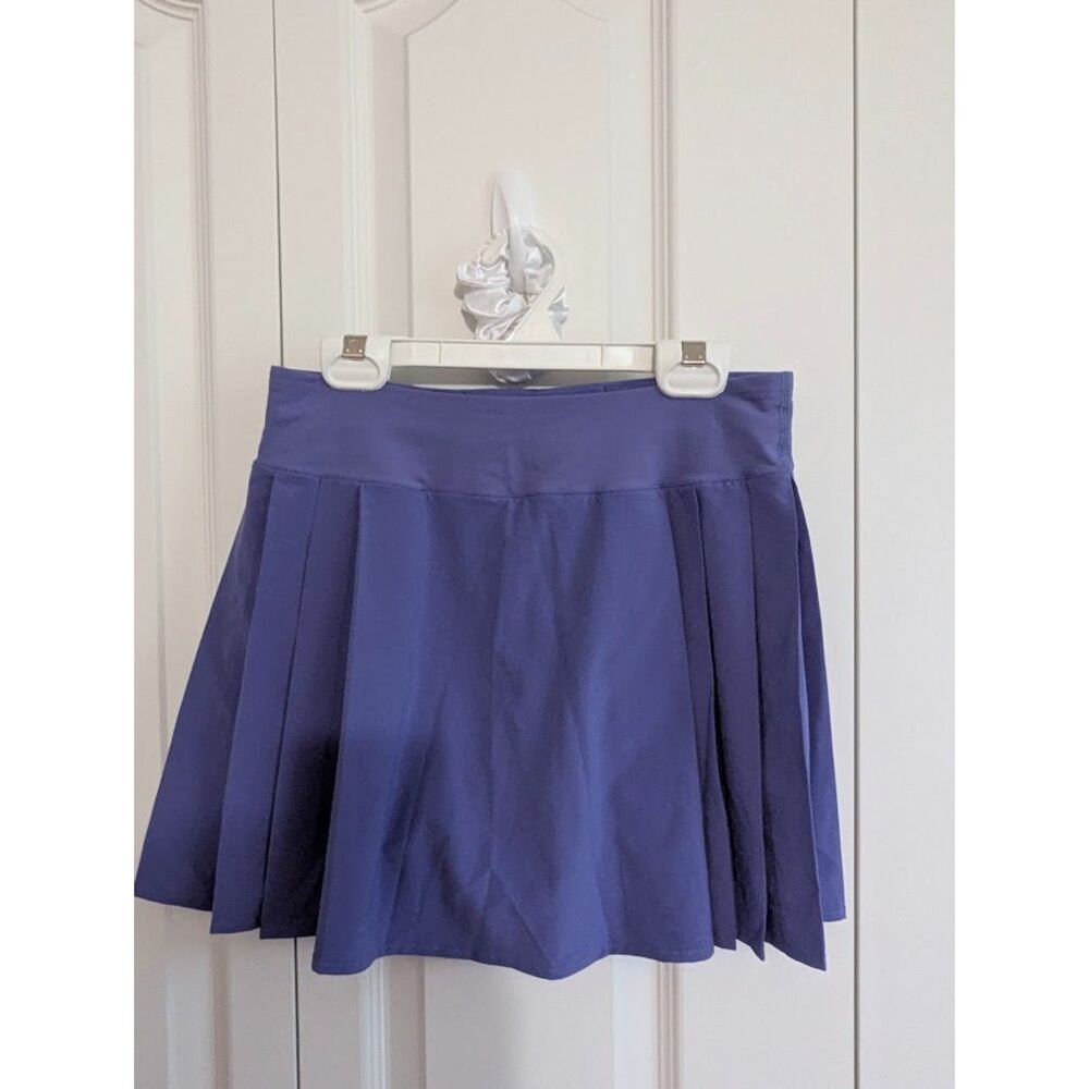 Lululemon Side-Pleat Tennis Skirt Sz 4 Purple Charged Indigo pickleball tennis